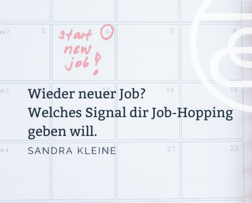 Kalender neuer Job - Job Wechsel