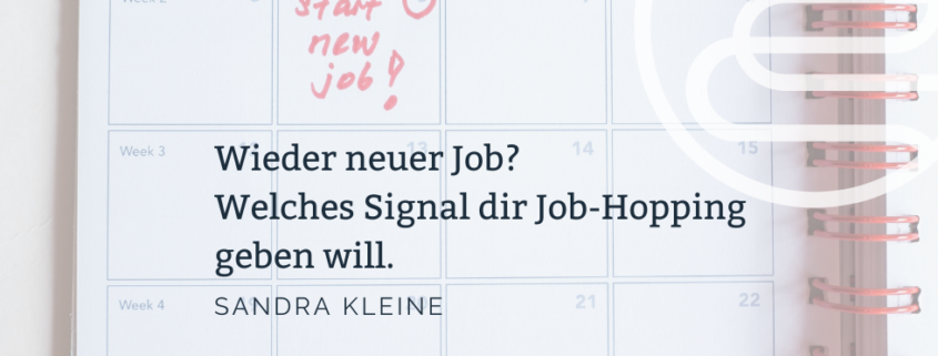 Kalender neuer Job - Job Wechsel